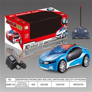 3D FAMOUS CAR 4 CHANNER RC REMOTE CONTROL CARS WITH 3D LIGHTS 